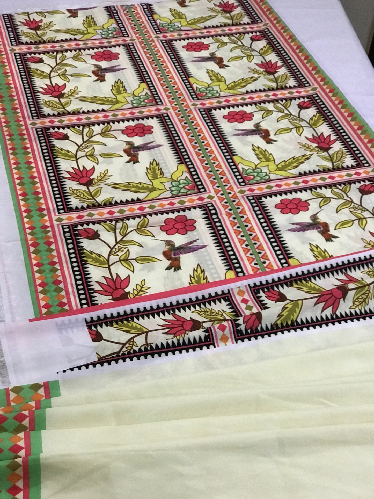 Sumaira Auranzeb CO ORD SET SILK LAWN 2 pcs unstitched DIGITAL PRINTED multi colors