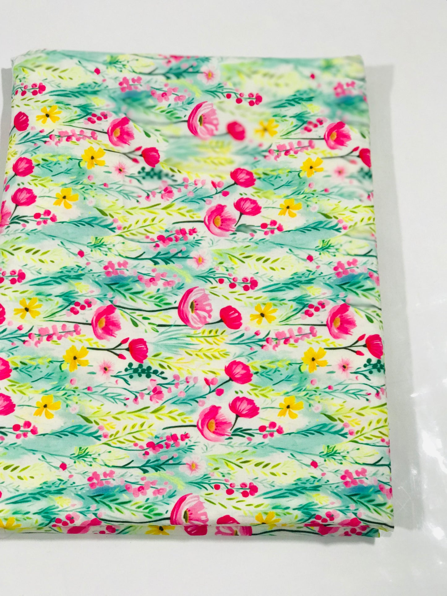 Swiss Premium Lawn Unstitched Dress Material β Floral Printed Wrinkle-Free Fabric for Shirt & Trouser