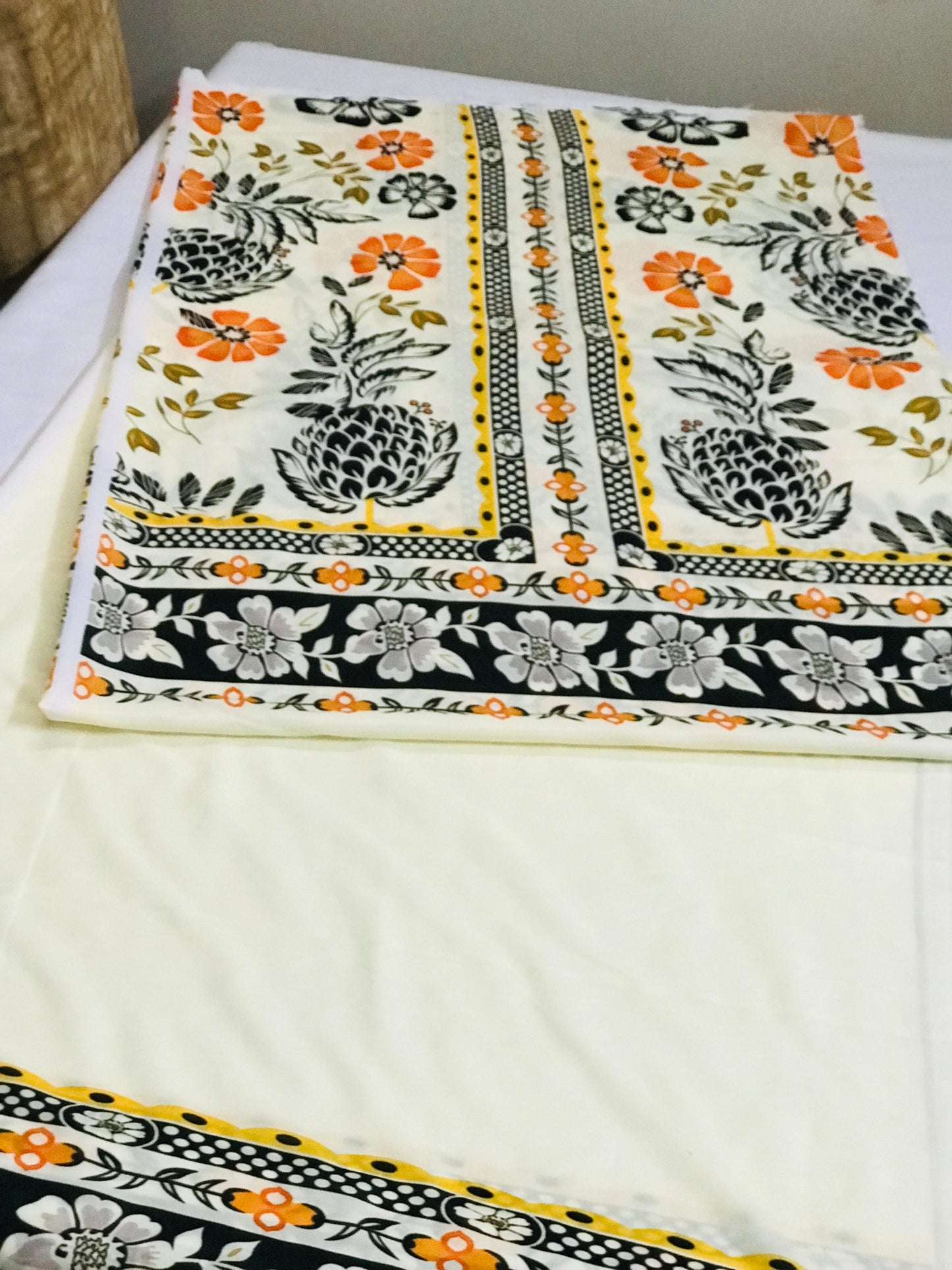 Designer Look Co Ord Set Pakistan | Modern Flora Pattern | Online Sale Shop Unstitched