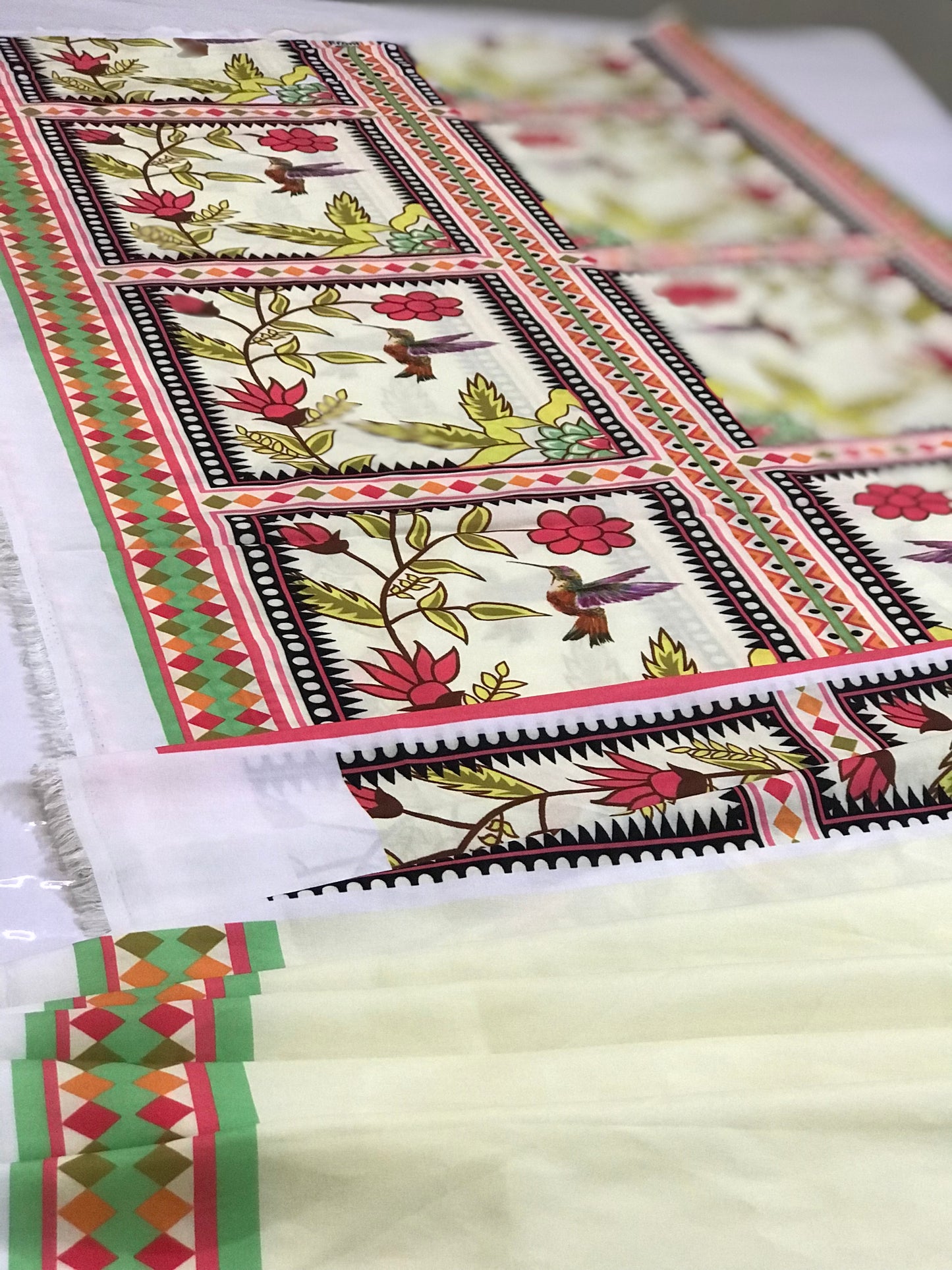 Sumaira Auranzeb CO ORD SET SILK LAWN 2 pcs unstitched DIGITAL PRINTED multi colors