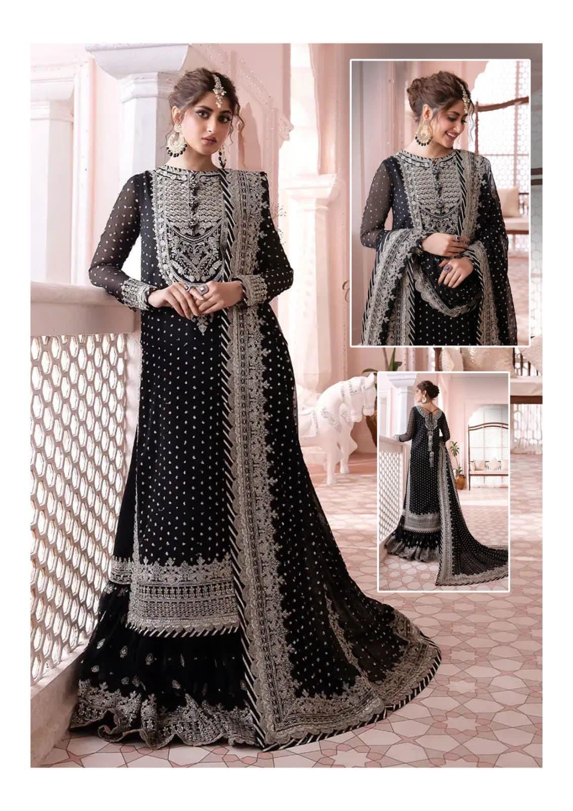 Asim Jofa Chandani Luxury Organza Embroidered Lehanga