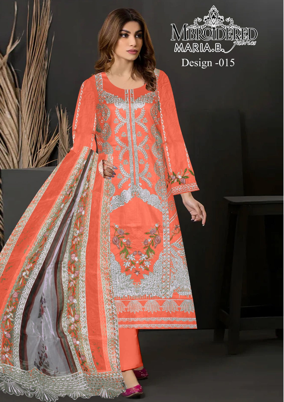 Casual Cotton Embroidered Dress