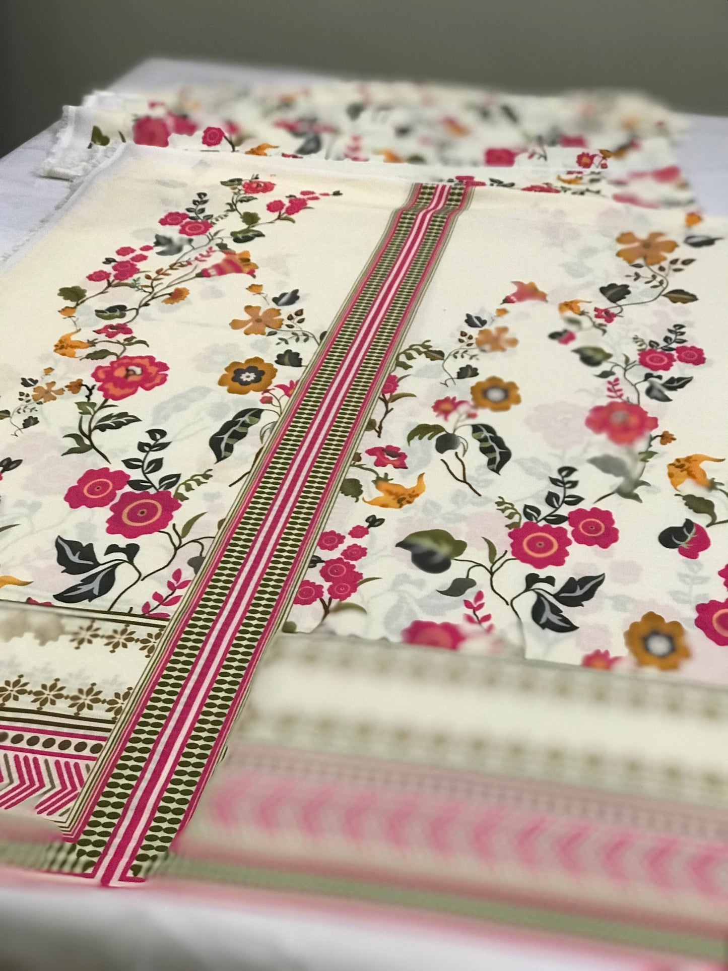 COCO COORD SET SILK LAWN 2 pcs unstitched DIGITAL PRINTED